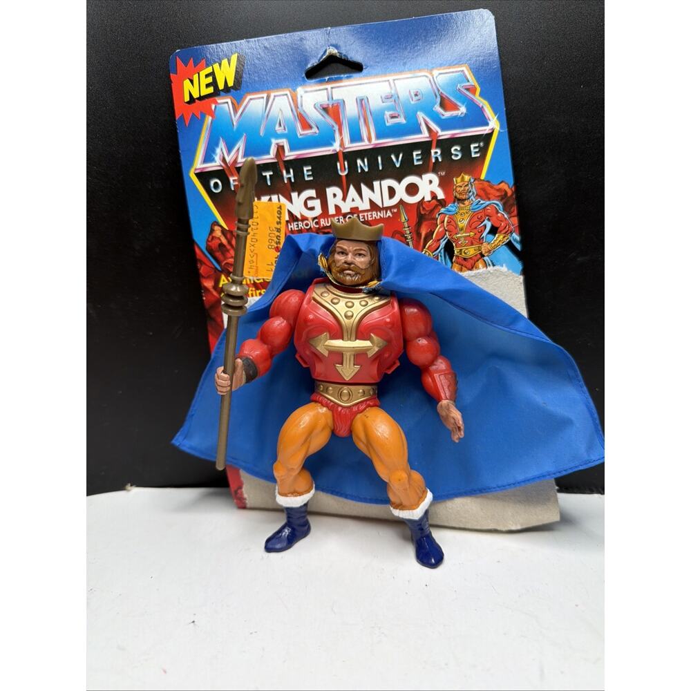 Vtg 1980s KING RANDOR HE-MAN Motu Masters Of The Universe Action Figure Complete